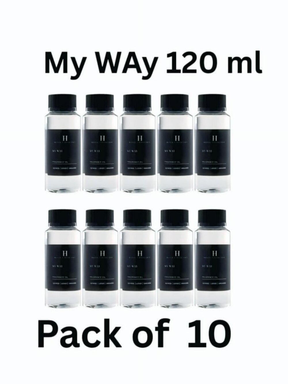 Hotel Collection My Way Fragrance Oil 4.6oz (120ml) Pack of 10 Bottles